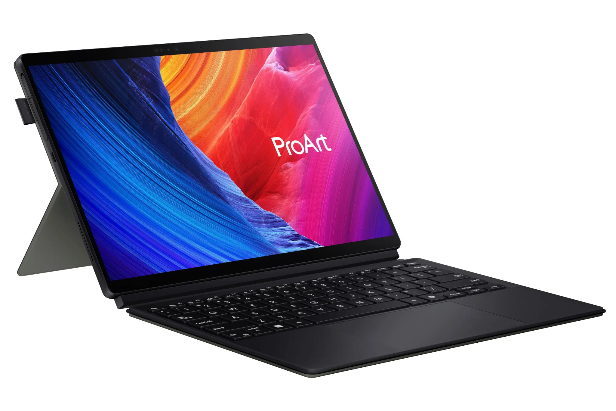 Asus ProArt PZ13 Convertible Laptop Tablet with large screen and detachable keyboard