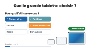 Quelle grande tablette choisir ? Le sélecteur de tablette